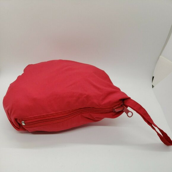 Payne Stewart Pullover Jacket Medium Golf Red Polyester windbreaker packable - Picture 9 of 10